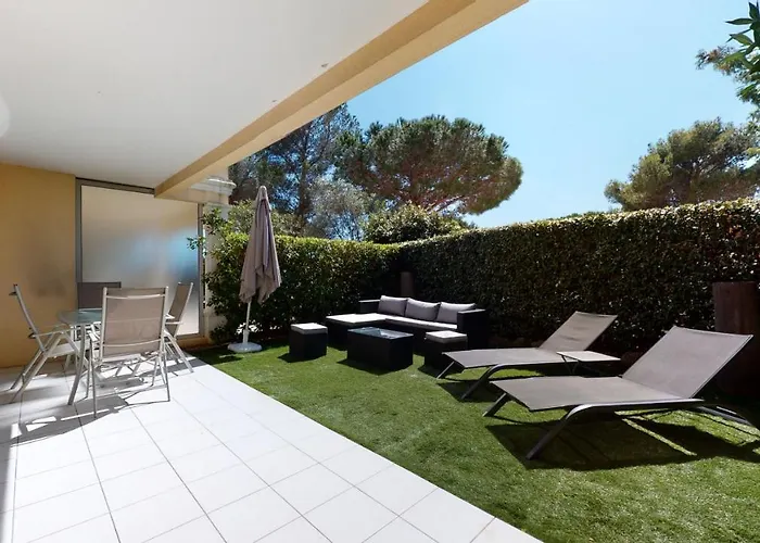 T2 : Jardin, Piscine, Parking A サント・マキシム